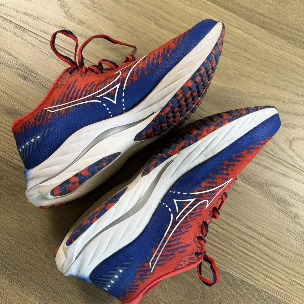 Mizuno Shoes Women 8.5 Wave Rider 27 USA Running Walking Cushioned